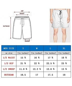 Mens Summer Cool Quick Dry Board Shorts Airplane Cockpit Swim Trunks Bathing Suit with Side Pockets Mesh Lining - Alpine Skii...