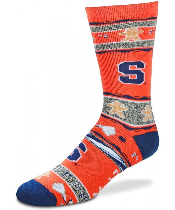 Ugly Christmas Holiday Socks-LSU Tigers-Purple-Large - Syracuse Orange-orange - CS12OBFEACK $14.05-Sets