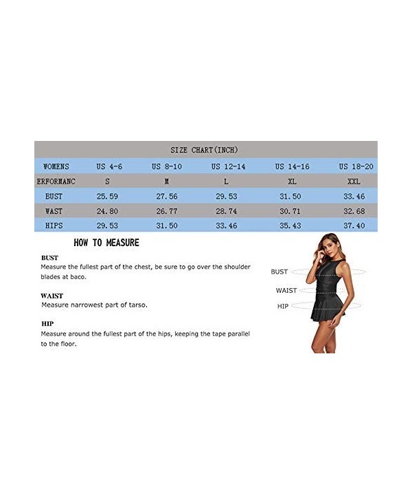 Womens Two Piece Tankini Swimdress Mesh Plunge Ruched Bathing Suit - Black - C4196GUQW06 $24.91-One-Pieces