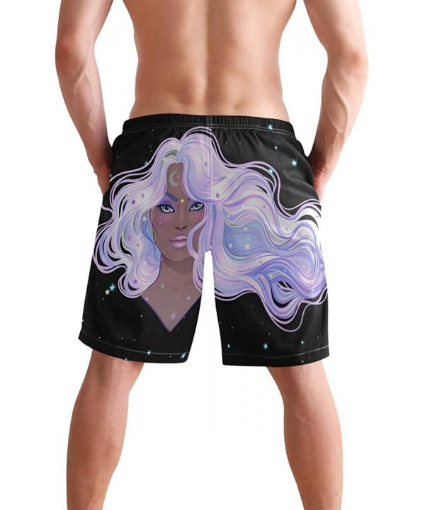 Mens Surfing Shorts Huge Cock Funny Chicken Swim Trunks Shorts - Galaxy Gotik Gothic Women Girl Art - CQ18X7Z6T6T $30.46-Boar...