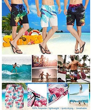 Novelty Gifts-Grateful-Dead Skull Rose-Swim Trunks Quick Dry Beach Shorts - Grateful Dead G - CH190SYC6RS $27.77-Board Shorts