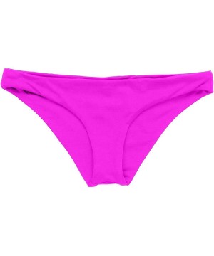 Women's Sandy Bikini Bottoms - Bright Fuchsia - CS12O40FHKB $29.43-Tankinis