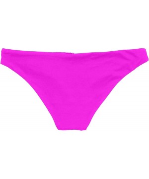 Women's Sandy Bikini Bottoms - Bright Fuchsia - CS12O40FHKB $29.43-Tankinis