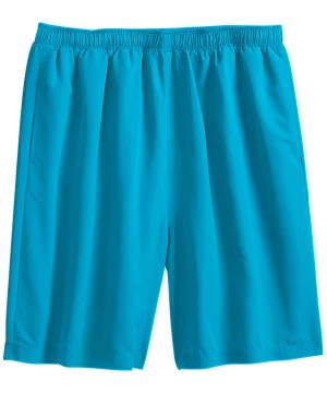 Men's Big & Tall Classic Swim Trunks - Azure Blue (0088) - CL19EAYTU9L $22.97-Trunks