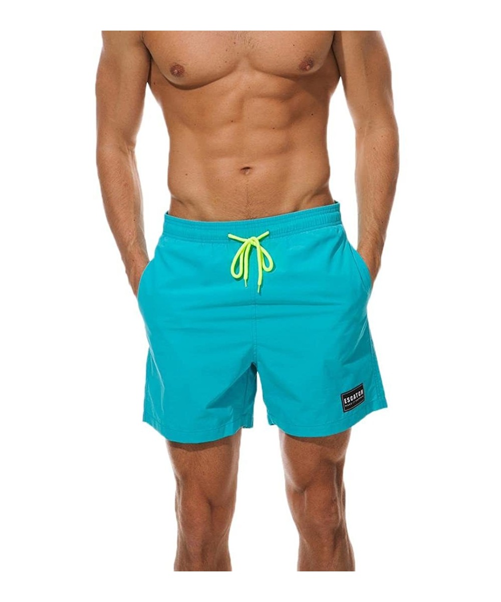 Men's Beach Shorts Swimwear Running Surfing Sports Plus Size Trunks Board Pants - CS18G4ZICZ4 $13.64-Board Shorts