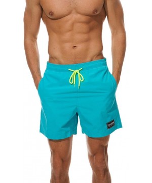 Men's Beach Shorts Swimwear Running Surfing Sports Plus Size Trunks Board Pants - CS18G4ZICZ4 $13.64-Board Shorts