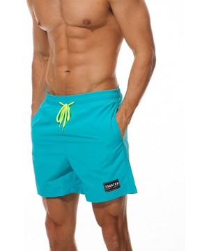 Men's Beach Shorts Swimwear Running Surfing Sports Plus Size Trunks Board Pants - CS18G4ZICZ4 $13.64-Board Shorts