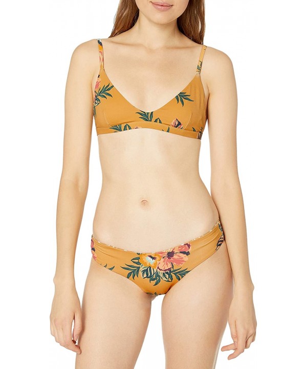 Women's Sun Chasers Reversibile Cheeky Coverage Bikini Bottom - Rust - CF18QM7NN3L $34.75-Tankinis