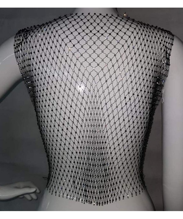 Summer Women's Mesh Sheer See Through Sequins T-Shirt Tops Fishnet Hollow Out Bikini Cover Up Pullover - Black - CK18UCGMSOD ...