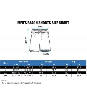 Men's Squirrel Hedgehog Mushroom Summer Beach Shorts Quick Dry Swimming Trunks Casual Short Pants - C019DAOODI0 $33.74-Board ...