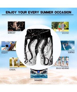 Comfort Men & Boys Big & Tall Cargo Short Board Shorts for Beach Outdoor Workout - Bape Shark Teeth Camo - CN19C6S6G0L $29.28...