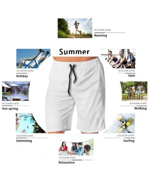 Men's Squirrel Hedgehog Mushroom Summer Beach Shorts Quick Dry Swimming Trunks Casual Short Pants - C019DAOODI0 $33.74-Board ...