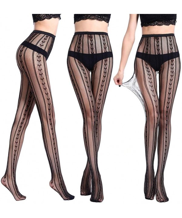 Fishnet Tights Garter Belts Tights Pantyhose Lace Stockings for Sexy Women - C - C0193TALLQ3 $12.32-Board Shorts