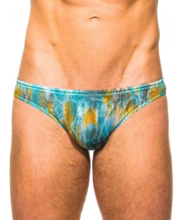 Vesper Tan Through Swim Brief - C711JZKV6NN $18.92-Briefs