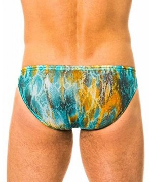 Vesper Tan Through Swim Brief - C711JZKV6NN $18.92-Briefs