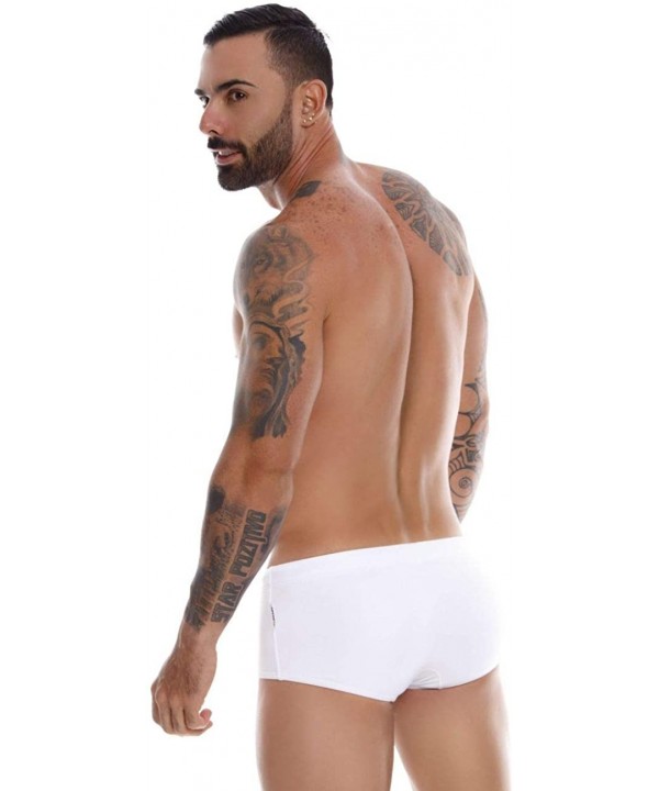 Mens Fashion Swim Trunks Swimwear for Men - White_style_1020 - C31960KSXTL $38.16-Trunks