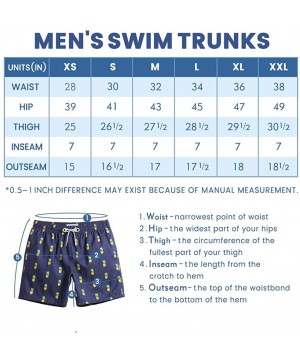 Mens Slim Fit Quick Dry Swim Shorts Swim Trunks Mens Bathing Suits with Mesh Lining - 851603-pink - CN18HT5TXI6 $10.56-Board ...