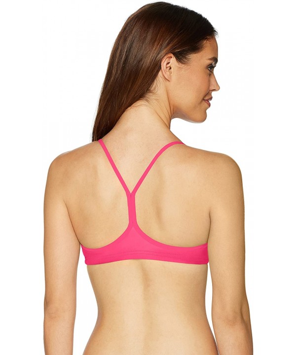 Women's Rule Breaker Be Bandeau MaxLife Bikini Top - Fresia Rose - CF18CKM2RKZ $14.32-Racing