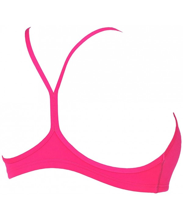 Women's Rule Breaker Be Bandeau MaxLife Bikini Top - Fresia Rose - CF18CKM2RKZ $14.32-Racing