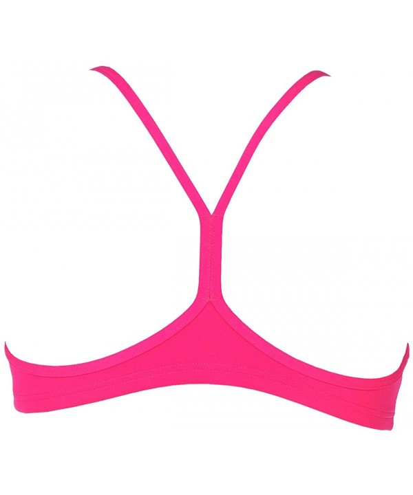 Women's Rule Breaker Be Bandeau MaxLife Bikini Top - Fresia Rose - CF18CKM2RKZ $14.32-Racing