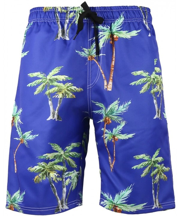 Men's Plus Size Creative Printed Shorts European Quick-Drying Beach Pants - Suit 19 - CC19DO0HSCX $20.24-Board Shorts