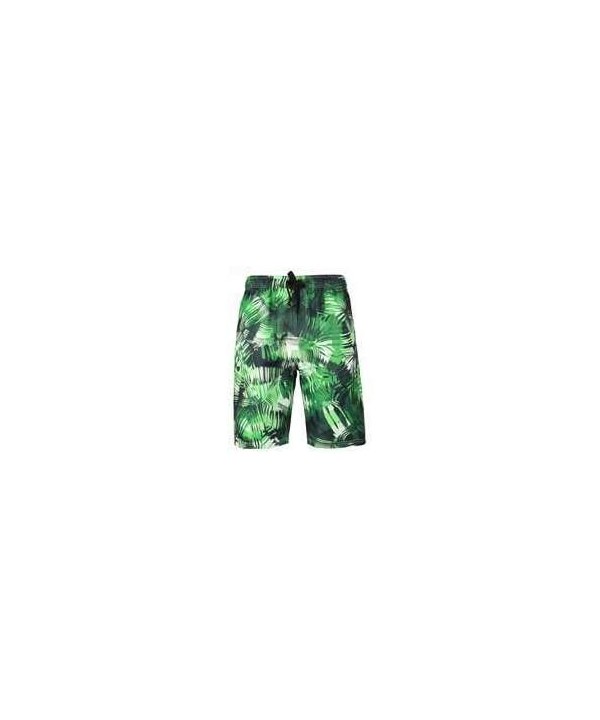 Men's Plus Size Creative Printed Shorts European Quick-Drying Beach Pants - Suit 19 - CC19DO0HSCX $20.24-Board Shorts