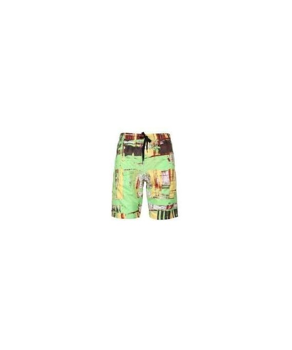 Men's Plus Size Creative Printed Shorts European Quick-Drying Beach Pants - Suit 19 - CC19DO0HSCX $20.24-Board Shorts