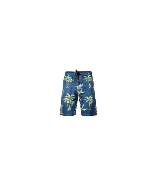 Men's Plus Size Creative Printed Shorts European Quick-Drying Beach Pants - Suit 19 - CC19DO0HSCX $20.24-Board Shorts