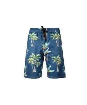 Men's Plus Size Creative Printed Shorts European Quick-Drying Beach Pants - Suit 19 - CC19DO0HSCX $20.24-Board Shorts