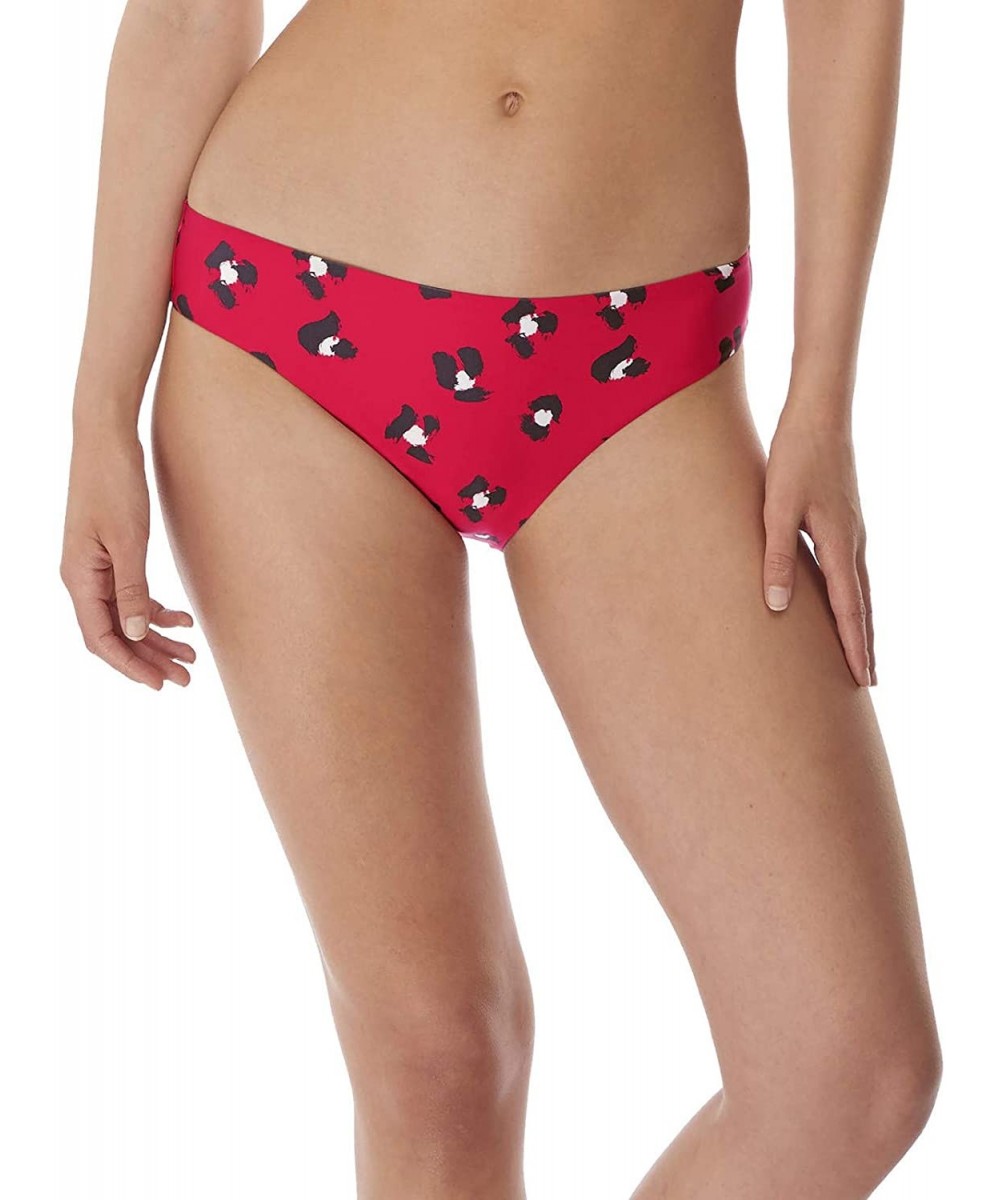 Wildcat Bikini Bottom - Red - CQ18UUULWC9 $33.70-Tankinis