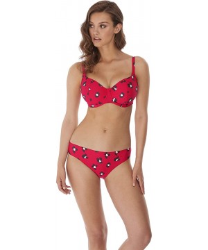 Wildcat Bikini Bottom - Red - CQ18UUULWC9 $33.70-Tankinis