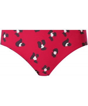 Wildcat Bikini Bottom - Red - CQ18UUULWC9 $33.70-Tankinis