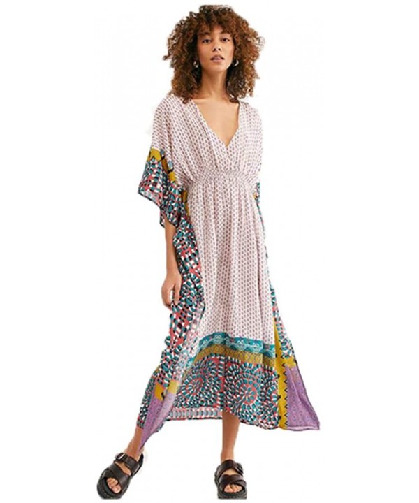 Women's Swim Suit- Beach Party Dress- Cover Up- Summer Beach Dress | Universal Size - 100% Cotton - CM199EECNDG $42.68-Cover-Ups