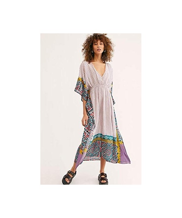 Women's Swim Suit- Beach Party Dress- Cover Up- Summer Beach Dress | Universal Size - 100% Cotton - CM199EECNDG $42.68-Cover-Ups