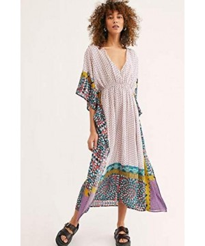 Women's Swim Suit- Beach Party Dress- Cover Up- Summer Beach Dress | Universal Size - 100% Cotton - CM199EECNDG $42.68-Cover-Ups