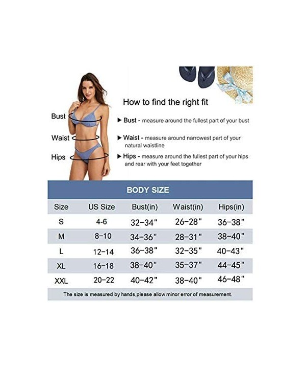 Swimsuits for Women with Twist Front Halter Two Piece Bathing Suits Mesh Flyaway Bandeau Tankini Set - Navy - CJ18WESLHR4 $22...