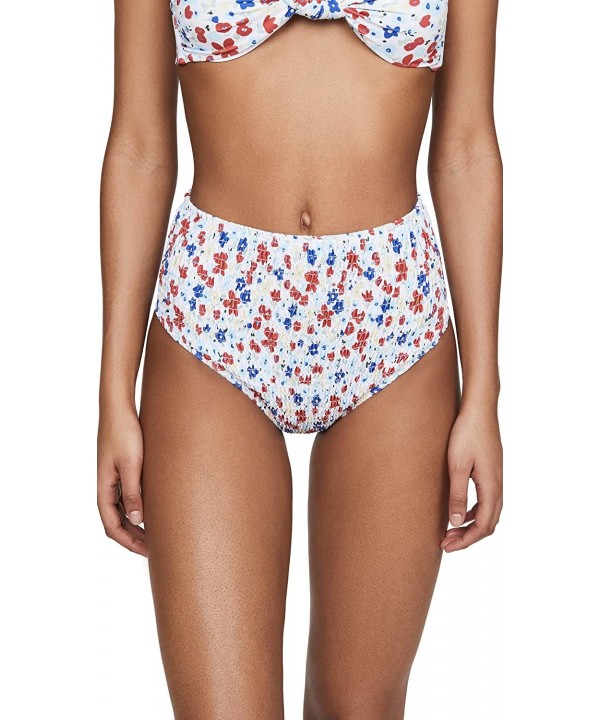 Women's Luna High Waisted Bottoms - Stella Floral - CK198ULNZXL $47.82-Bottoms