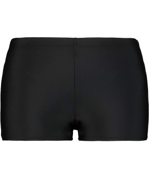 Men's Big & Tall Supportive Short Swim Trunks 706384 - Black (Black 70638410) - CO12IH4PE85 $27.65-Trunks