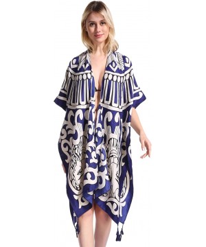 Women's Stylish Kimono Cardigan or Beach Coverup - Lspj-11 - CG18NYA0SQM $18.15-Cover-Ups