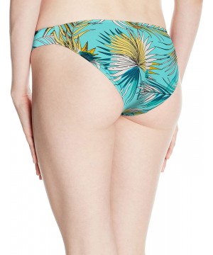 Women's Low Rider Mid Rise Bikini Bottom Swimsuit - Gurung Caribe Print - CJ18ICZ2ZQ8 $26.08-Bottoms