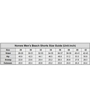 Men's Quick Dry Wave Pattern with Mesh Lining Board Shorts - Yellow - CI12O87RPPP $20.33-Board Shorts