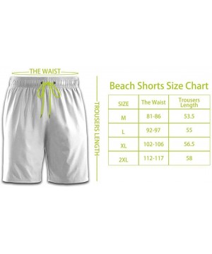 Abstract Swim Trunks Surf Quick Dry Men's Swim Shorts Swimwear - Camo - C719C5IOOH2 $26.62-Trunks