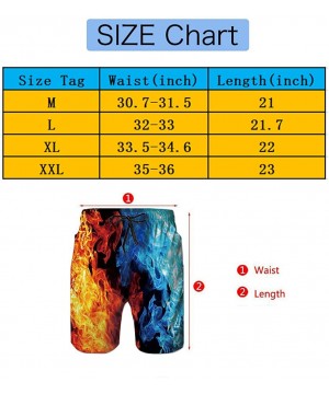 Extreme Comfort Swim Trunks Big &Tall Half Pants for Men Boy Fast Dry Sportwear - Beautiful Sunflower - C918QDRZR3U $22.49-Bo...