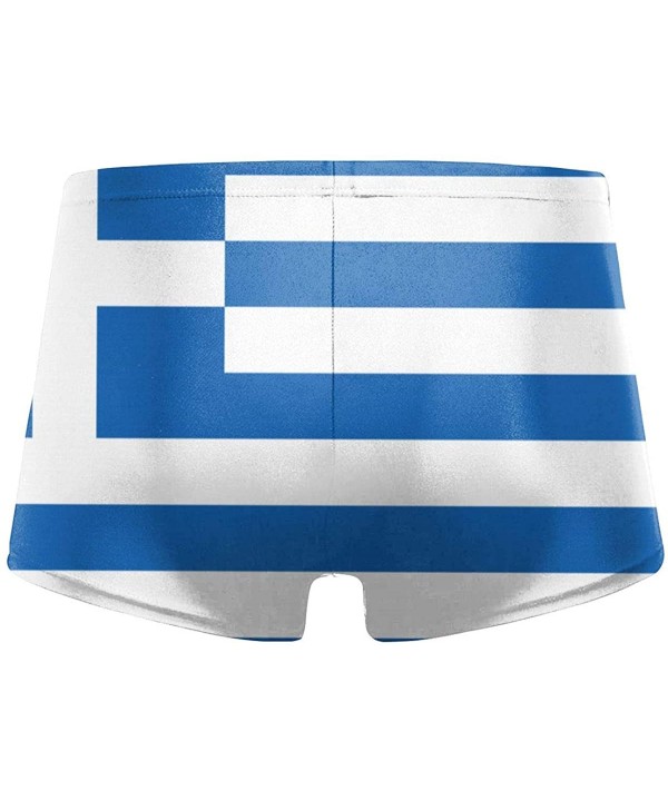 Men's Swimwear Briefs Swim Trunk Arizona State Flag Bikini Boxer Swimsuit - Flag of Greece 18 - CQ19CD6ULNZ $30.75-Briefs