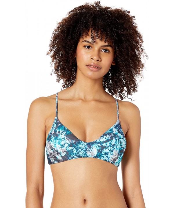 Women's Tye Tye Crossback Bikini Top - Multi - CC18I027DM7 $28.67-Tops