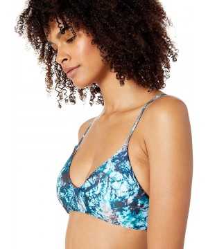 Women's Tye Tye Crossback Bikini Top - Multi - CC18I027DM7 $28.67-Tops