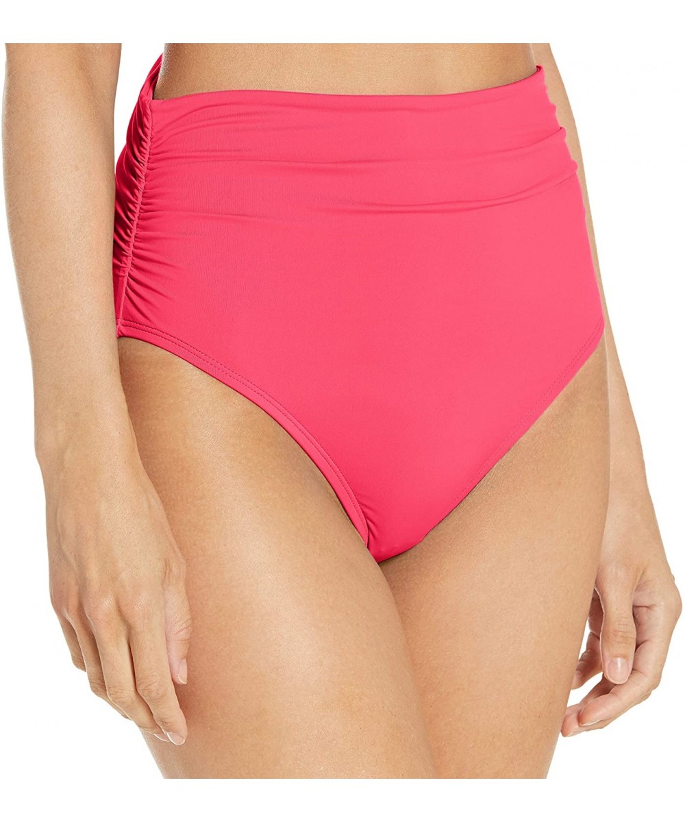 Women's Impulse Rollover Bikini Bottom - Vivid Pink 605 - CX197QLNDWH $35.71-Bottoms