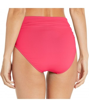 Women's Impulse Rollover Bikini Bottom - Vivid Pink 605 - CX197QLNDWH $35.71-Bottoms