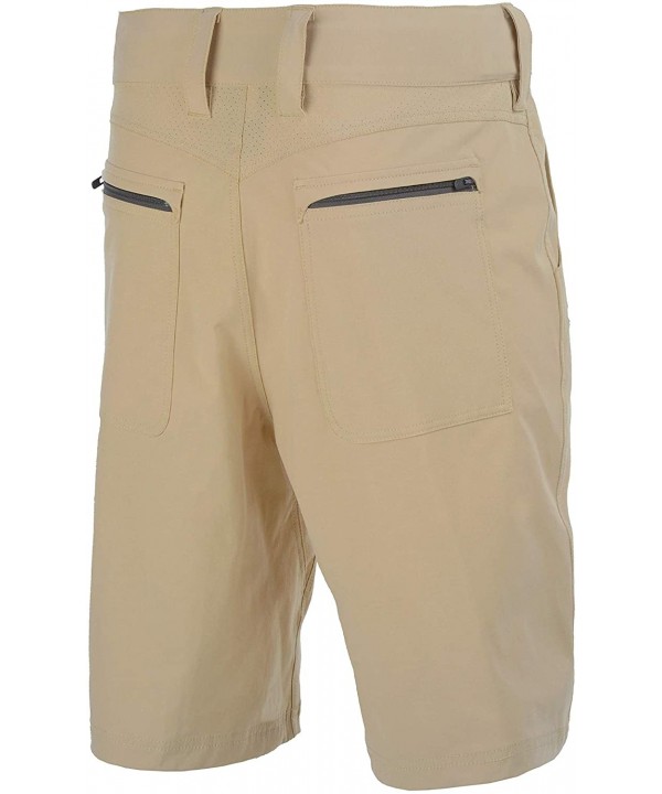 NXTLVL 10.5" Men's Short - Khaki - C918HU3HU55 $14.87-Board Shorts