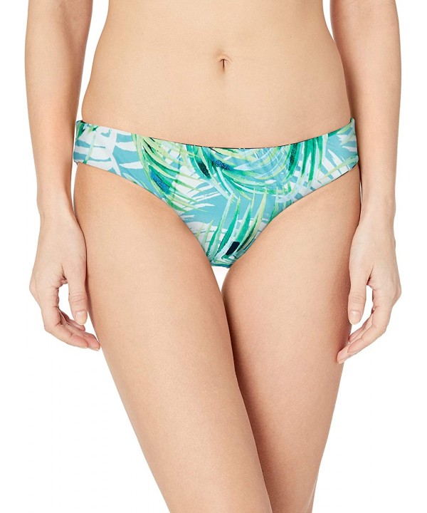 Women's Sanitas Reversible Bottom - White Palms/Bay Stripe - CQ18ETWQD4R $53.96-Tankinis